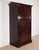 Thomas Pheasant for Baker Furniture Massive Flame Mahogany Empire Linen Press For Sale - Image 9 of 15