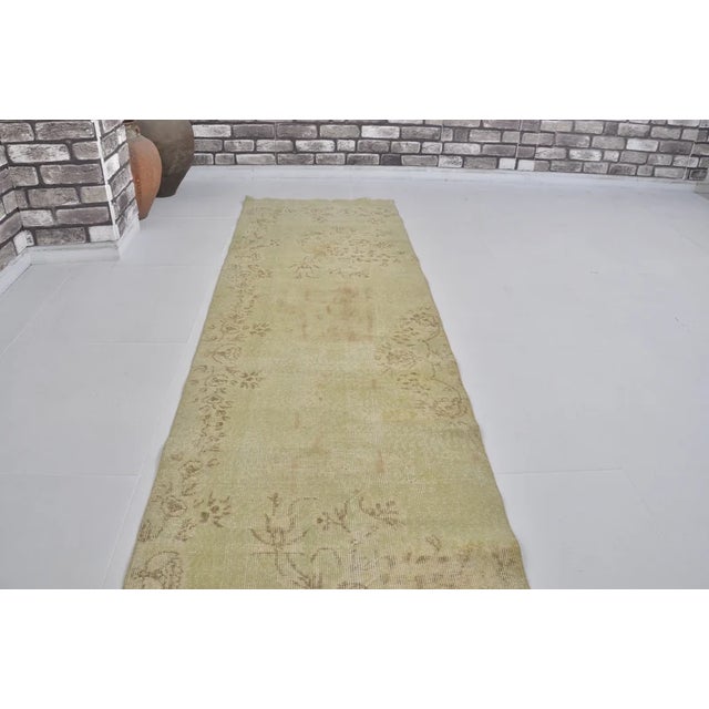 Authentic Vintage Turkish Hallway Runner For Sale - Image 9 of 10