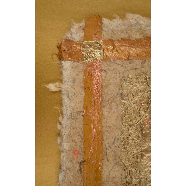 "Happiness #1" Handmade Paper Composition by Marc Foster Grant For Sale - Image 9 of 12
