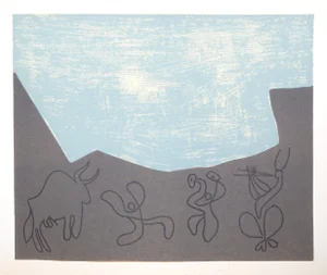 1980s "Bacchanale" (29) Linocuts After Pablo Picasso