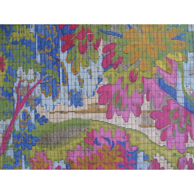 1900 - 1909 Large Tapestry Design For Sale - Image 5 of 9