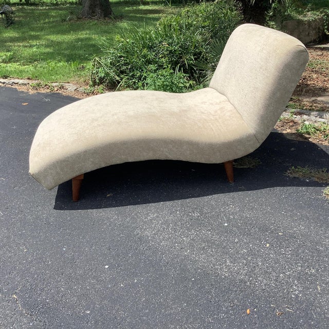 1960s Wave Chaise Vintage For Sale - Image 4 of 7