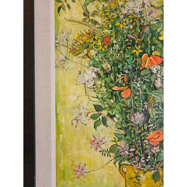 Mid-Century French Still Life Oil Painting by Andre Vignoles For Sale - Image 4 of 8