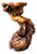 Vintage Japanese Twisted Root Pedestal For Sale
