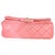 2020s Pink Quilted Lambskin Pearl Crush Mini Rectangular Flap Bag For Sale - Image 5 of 9