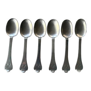 17th Century English Provincial Silver Spoons For Sale