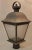 Mid Century Electric Lantern With Iced Glass Panels For Sale - Image 9 of 9