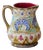 Antique Belgian Majolica Pitcher from Nimy-Les-Mons, 1851 For Sale
