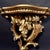 Mid 20th Century Pair of Vintage Giltwood Wall Brackets With Rococo Carving For Sale - Image 5 of 9