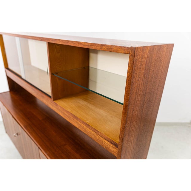 Vintage Sideboard with Display Unit from Swarzędzkie Fabryki Mebli, 1970s For Sale - Image 12 of 18