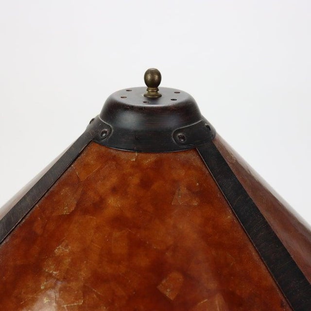Arts & Crafts Prairie School Table Lamp, Early 20th Century For Sale - Image 11 of 12