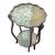 70's Mid Century Traditional Chinese 2 Tier Table For Sale