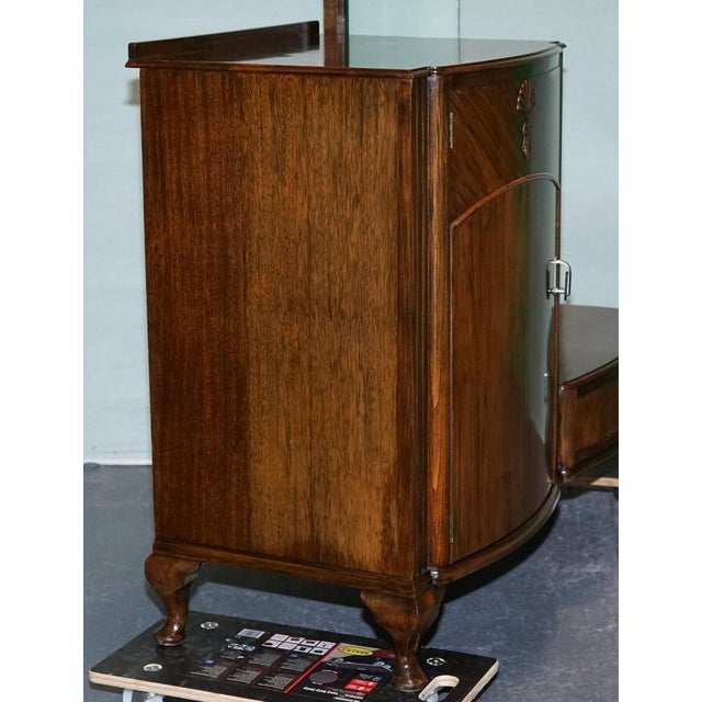 Art Deco Dressing Table with Mirror from C.W.S Cabinet Works, 1930s For Sale - Image 10 of 15