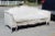 Louis XV Style Vintage White Settee For Sale In San Diego - Image 6 of 11