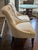 Beautifully appointed Pearson tufted chairs in a white fabric. Light duck down filling makes for a very comfortable seat....