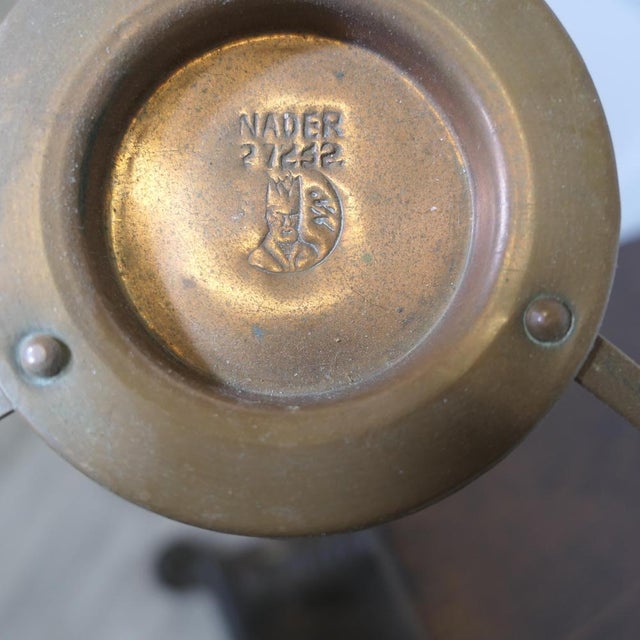 1920s Vintage Nader Copper Bain Marie on Stand, 1920s For Sale - Image 5 of 7