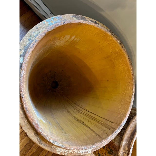 1990s Pair of French Anduze Urns For Sale - Image 5 of 8