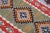 1970s Mid-Century Modern Blue Kilim Rug For Sale In Sacramento - Image 6 of 8