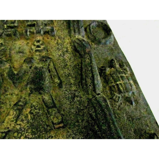 Vintage African Mali Tribal Dogon Wood Door For Sale - Image 9 of 13