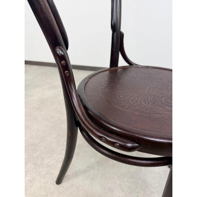Wood Art Nouveau Bentwood No. 14 Chairs from Gebrüder Thonet, 1930s, Set of 2 For Sale - Image 7 of 11