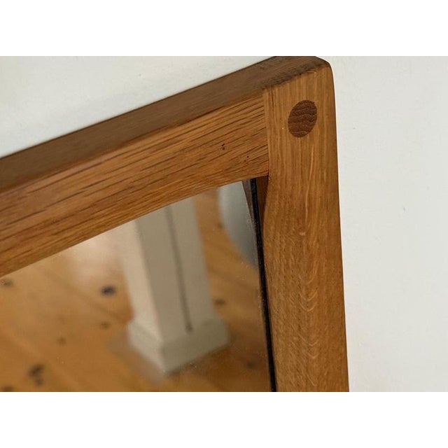 Mirror and Drawer Cabinet in Oak by Kai Kristiansen, 1960s, Set of 2 For Sale - Image 9 of 12
