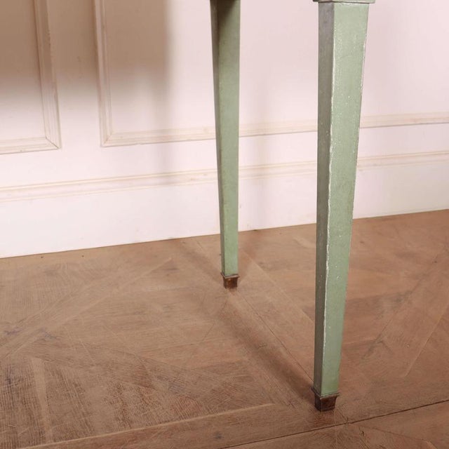 English Painted Oak Desk For Sale - Image 6 of 12