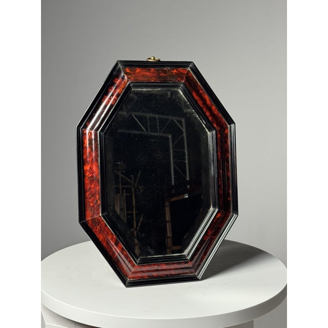 Faux Tortoise Mirror, 19th Century For Sale - Image 15 of 16