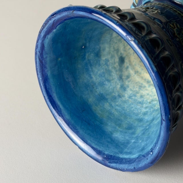 Vintage Ceramic Vase by Aldo Londi for Bitossi, 1970s For Sale - Image 11 of 15