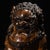 Metal Pair of Cloisonne Enameled Guardian Lions – 10" Foo Dogs With Intricate Floral Motifs For Sale - Image 7 of 9