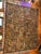 Navy Blue Vintage Indian Mirrored Quilt With Quilted Backing For Sale - Image 8 of 9
