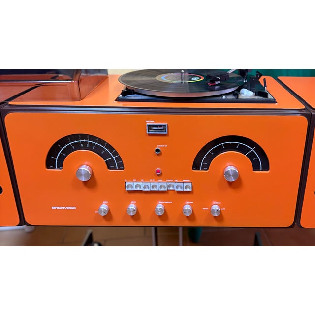 Mid-Century Modern Cubo RR 126 FO Radiophonograph by Fratelli Castiglioni for Brionvega, Italy, 1960s For Sale - Image 3 of 11