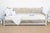 Moroccan Sun-Bleached Serenity Moroccan Mousharabi Teak Daybed For Sale - Image 3 of 11