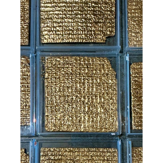 Early 21st Century Vintage Signed Judi Harvest “Edible Icons” Gold Plated Matzoh - Set of 9 For Sale - Image 5 of 12