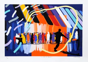 Gerard Fromanger, Le Depri De Gaumont, Lithograph