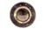 Metal Plain Silver Catchall with Double Edge Frieze For Sale - Image 7 of 7