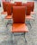 1970s Vintage Mid Century Dining Chairs in the Manner of Milo Baughman/Set of Six. For Sale - Image 5 of 11