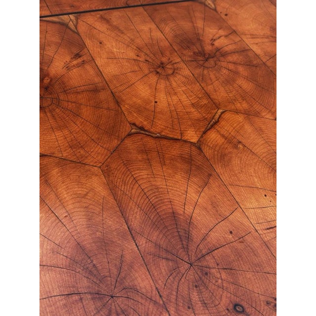 Wood Oyster Veneer Chest of Drawers with Original Brass Handles from William & Mary For Sale - Image 7 of 18