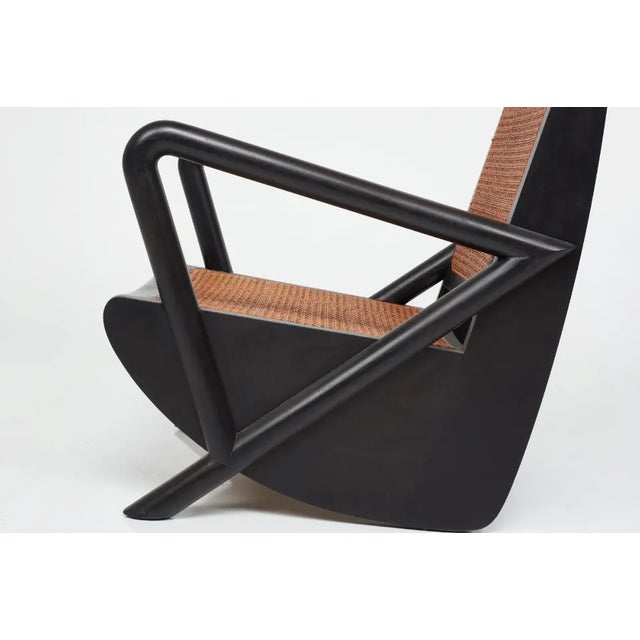 Mulholland Caned Chair For Sale - Image 4 of 5