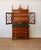 American Federal Mahogany Secretary Desk & Bookcase With Astragal Glazing and Fitted Writing Interior For Sale - Image 4 of 5