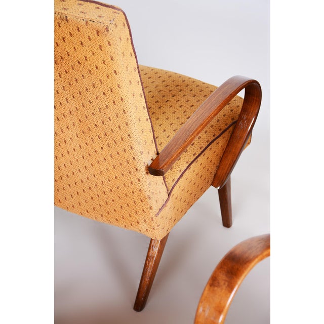 Mid-Century Armchairs in Beech, 1950s, Set of 4 For Sale - Image 15 of 15