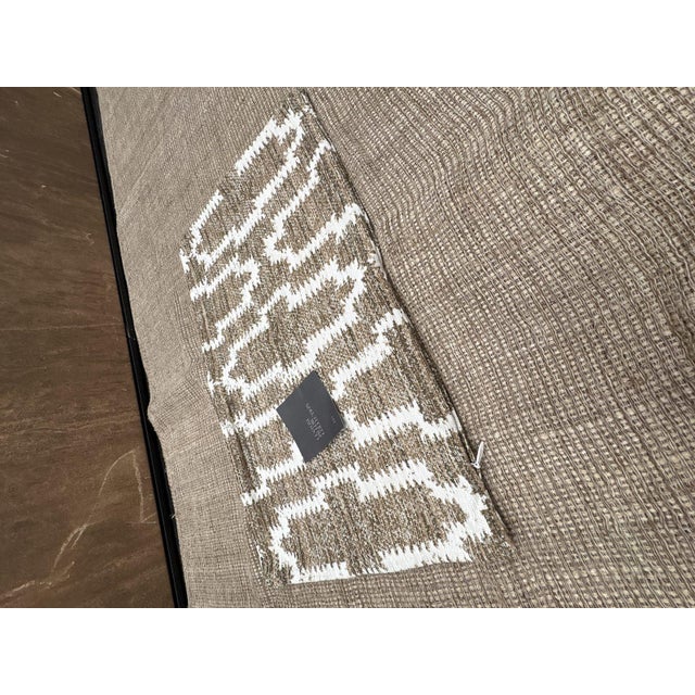 Rh Restoration Hardware Nazaré Block Print Pillow Cover 13" × 21" Lumbar For Sale - Image 11 of 14
