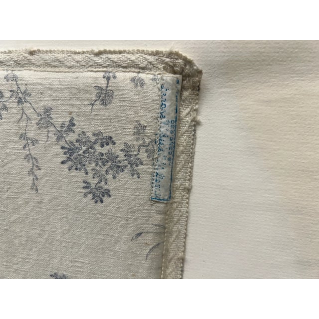 Venita Top Toile De Jouy Blue And White
