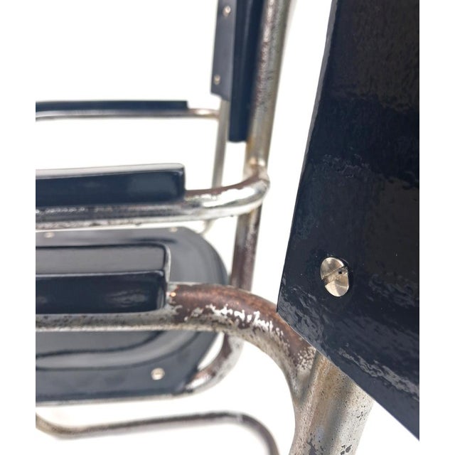 1930s B43F Chairs by Mart Stam for Thonet, 1931, Set of 4 For Sale - Image 5 of 7