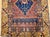 19th Century Handwoven Anatolian Village Area Rug, Wool, Red & Navy, 3' x 5' For Sale - Image 14 of 18