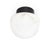 The Parker is a deco inspired flush mount featuring a striking globe made of natural alabaster and metal canopy. Let the...