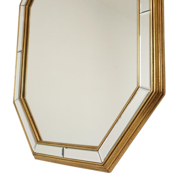 Large Hollywood Regency Octagonal Mirror from Deknudt, 1970s For Sale - Image 15 of 18