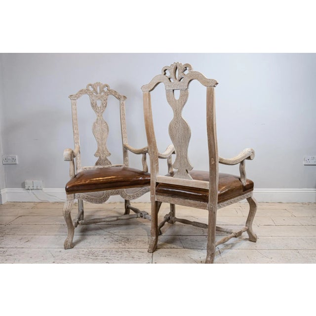 Set of Swedish Side Chairs For Sale - Image 6 of 8