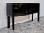 Black Small Sideboard on High Legs from De Coene Frères, 1940s For Sale - Image 8 of 9