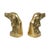Vintage Brass Bookends for Irish Setter Dogs, 1970s, Set of 2 For Sale - Image 10 of 15