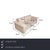 Modern Three-Seater and Two-Seater Sofas in Fabric from Cor, Set of 2 For Sale - Image 3 of 18
